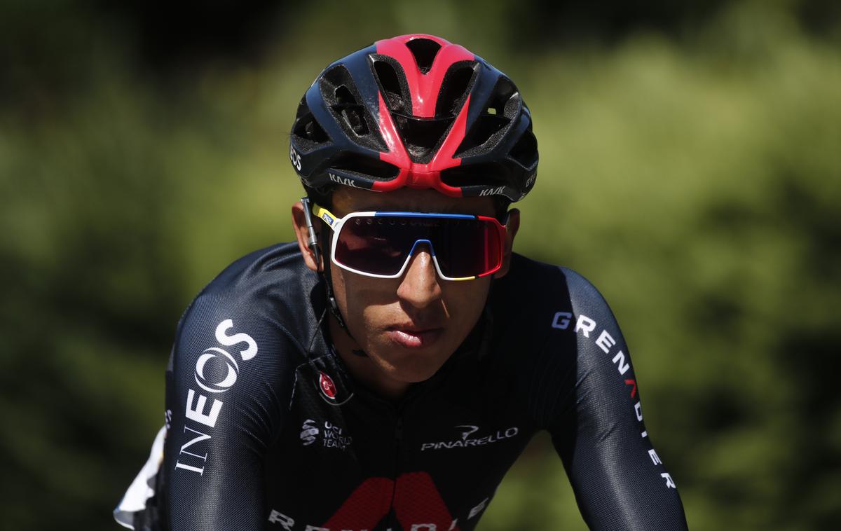 Egan Bernal | Bernal ima za sabo zahtevno obdobje, saj se je pred skoraj natanko letom dni hudo poškodoval na treningu v domovini.  | Foto Reuters