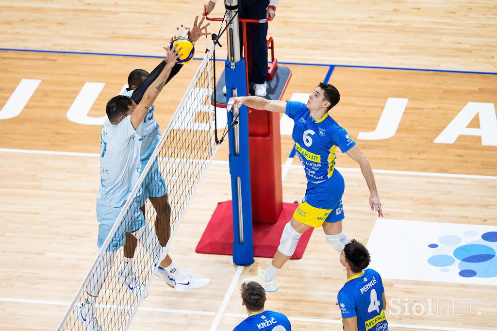 Calcit Volley, OK Merkur Maribor, liga MEVZA