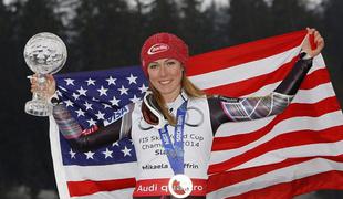 Mikaela Shiffrin kmalu s tretjo disciplino