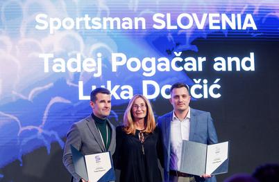 Najvrednejše športne znamke po izboru Sporto Luka Dončić, Tadej Pogačar in Janja Garnbret