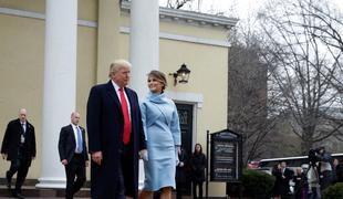 V čem na inavguracijski dan blesti nova prva dama ZDA, naša Melania Trump