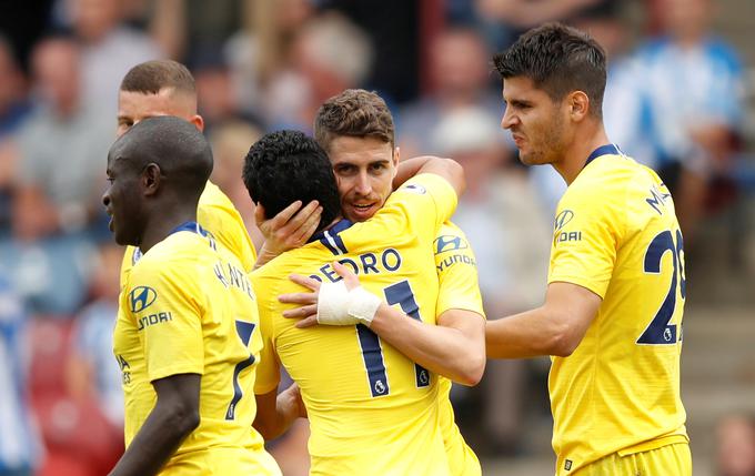 Chelsea je za uvod s 3:0 premagal Huddersfield. | Foto: Reuters