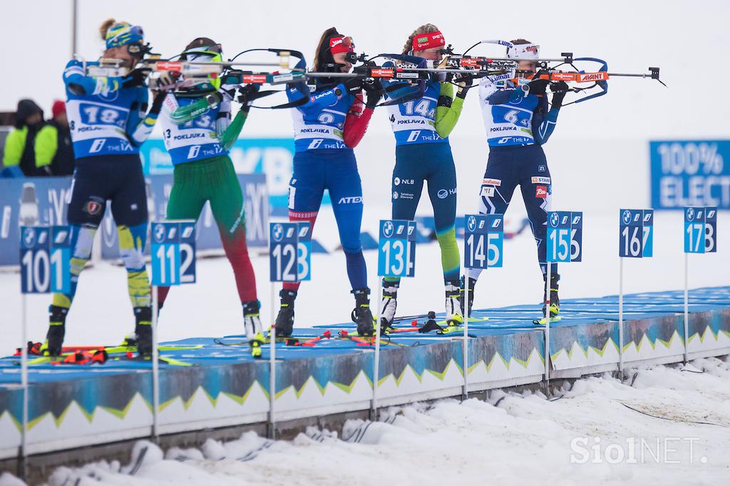 Pokljuka biatlon mešane štafete