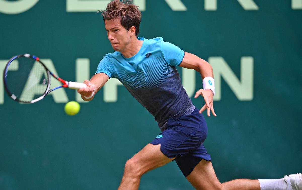 Aljaž Bedene | Aljaž Bedene je izpadel v prvem krogu turnirja v Sankt Peterburgu. | Foto Reuters