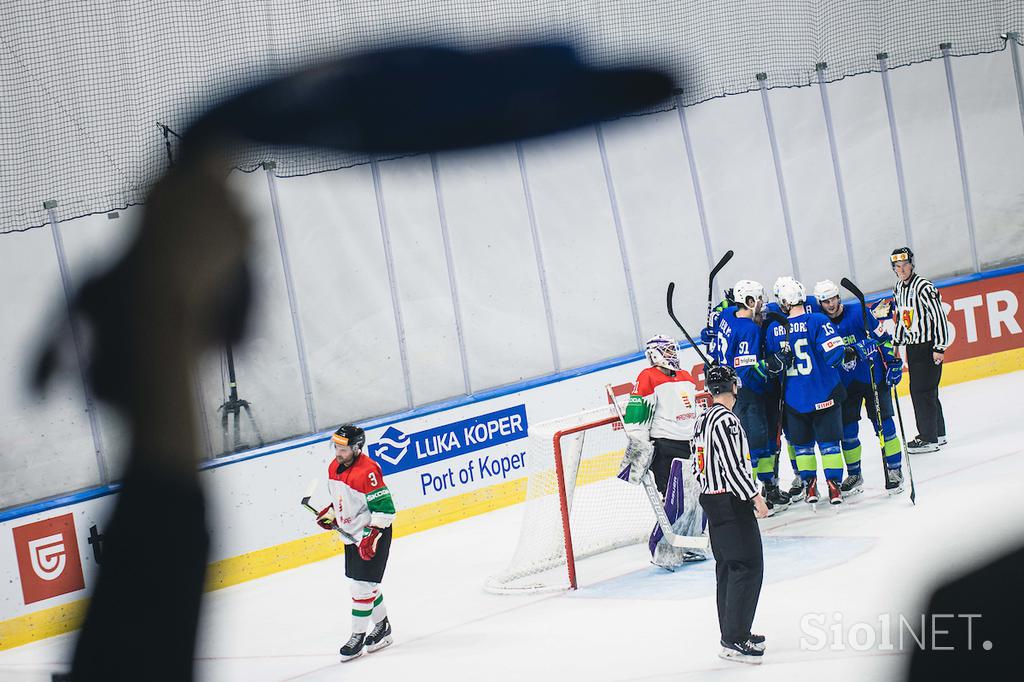 SP v hokeju (Ljubljana): Slovenija - Madžarska