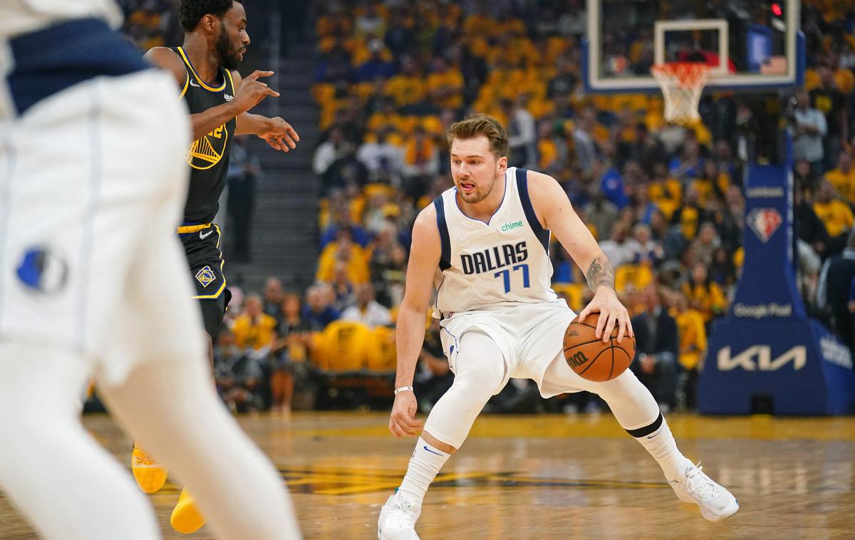 Dončić Dallas Golden State | Luka Dončić je z Dallasom odigral zadnjo tekmo finala zahodne konference. | Foto Reuters