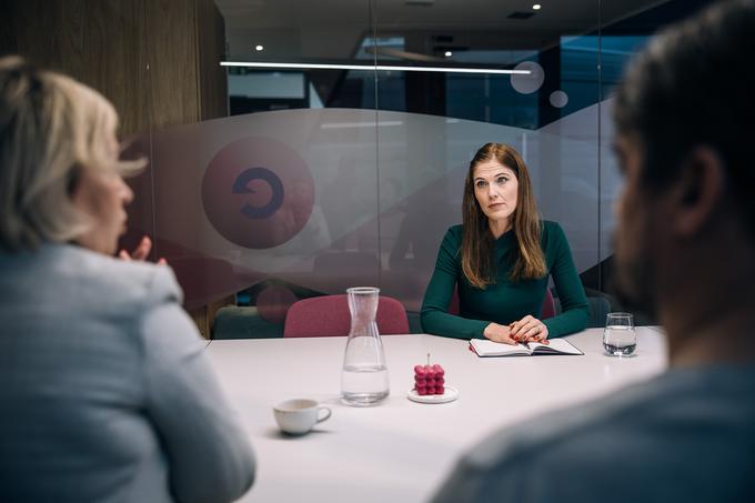 Nina Hojnik iz Združenja slovenske fotovoltaike | Foto: Jernej Borovinšek