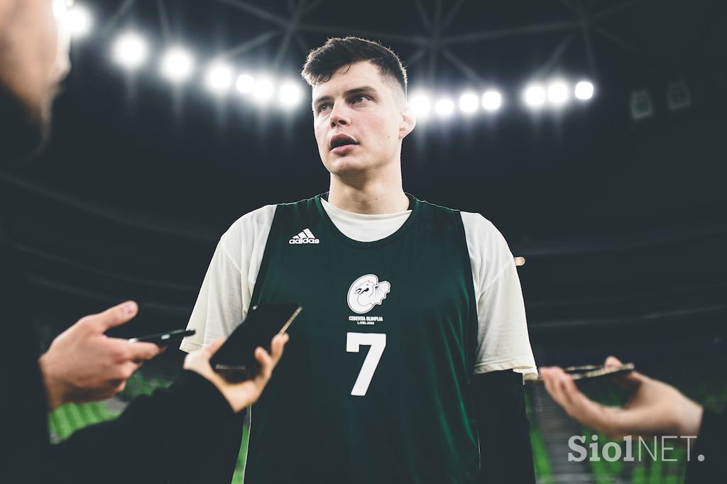 Cedevita Olimpija trening