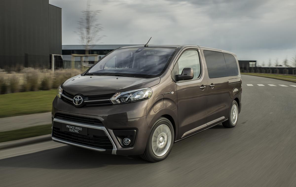 Toyota proace verso electric | Toyota je pred tremi leti predstavila proace verso, ki je zdaj dobil še električno različico. | Foto Toyota