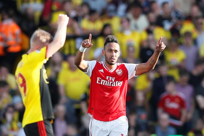 Pierre-Emerick Aubameyang | Gabonec Pierre-Emerick Aubameyang je podaljšal pogodbo z angleškim Arsenalom do leta 2023. | Foto Reuters