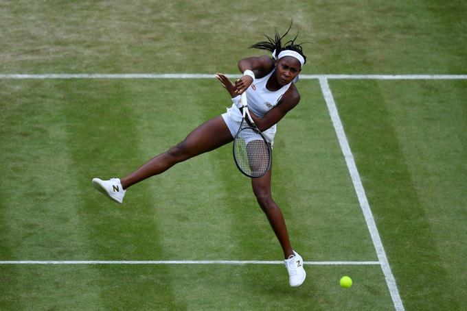 Cori Gauff v osmini kroga čaka Romunka Simona Halep, s katero še nista igrali dvoboja. | Foto: Gulliver/Getty Images