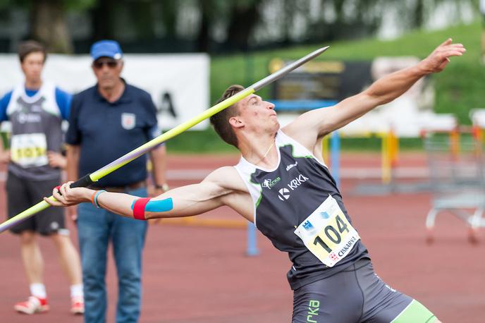 Anže Durjava | Anže Durjava je na atletskem evropskem pokalu v metih v Leirii na Portugalskem med mlajšimi člani v metu kopja dosegel peto mesto. | Foto Peter Kastelic/ Sportida