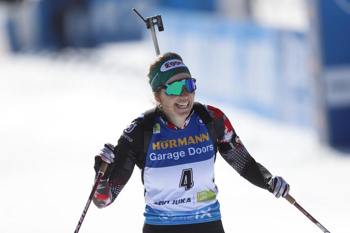 Lisa Theresa Hauser, Pokljuka 2021 | Lisa Theresa Hauser je osvojila zlato odličje. | Foto Guliverimage