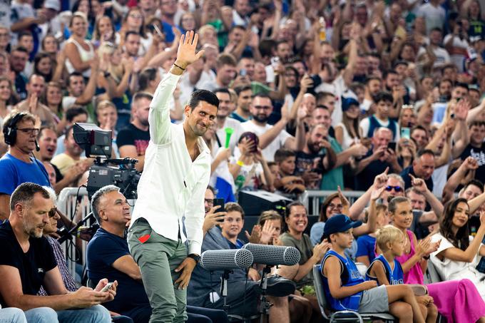 Novak Đoković je bil pred kratkim v ljubljanskih Stožicah. | Foto: Matic Klanšek Velej/Sportida