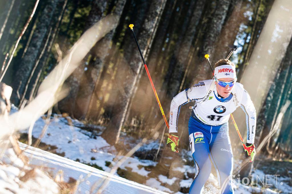 Pokljuka, 20 km, prvi dan