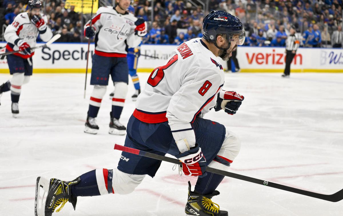 Aleksander Ovečkin | Ruski veteran je odlično začel sezono in je ta čas najboljši strelec lige NHL s 15 goli. | Foto Reuters