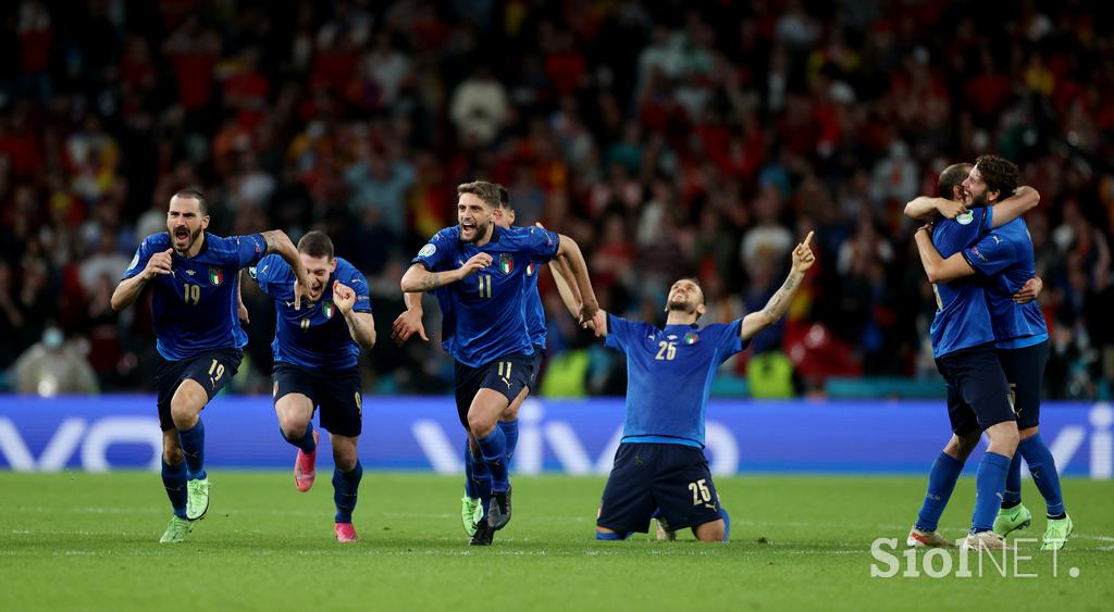 Italija : Španija, polfinale Euro 2020