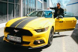 Filip Flisar mustang prihod na avtosalon