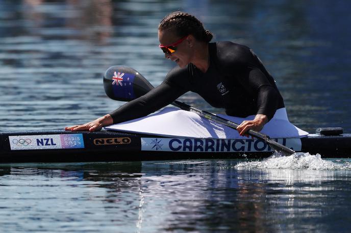 Lisa Carrington | Lisa Carrington je osvojila še tretje zlato v Parizu. | Foto Reuters