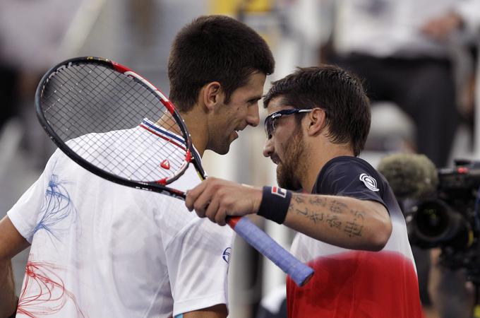 Janko Tipsarević in Novak Đoković sta že od nekdaj dobra prijatelja. | Foto: Guliverimage/Vladimir Fedorenko