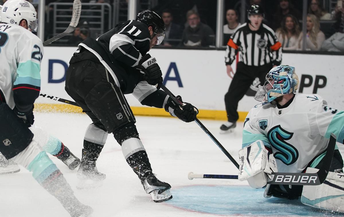 Anže Kopitar Los Angeles Kings | Anže Kopitar je s Kralji vknjižil pomembno zmago. | Foto Guliverimage