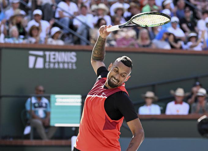 Kyrgios je po odhodu z igrišča prejel žvižge gledalcev. | Foto: Guliverimage/Vladimir Fedorenko