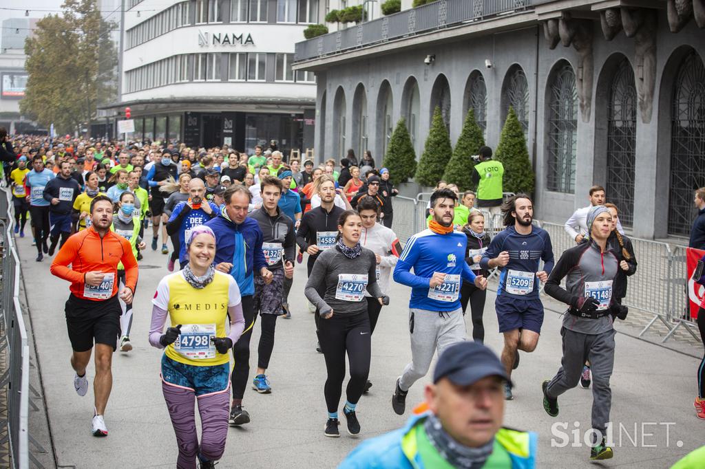 Maraton Ljubljana 2021. Poiščite se!