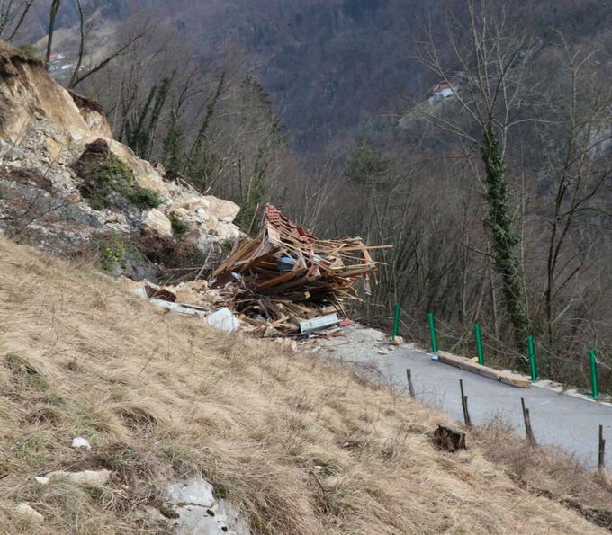 plaz, Tolmin, nesreča | Foto: Matic Prevc/STA