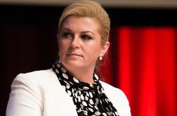 Kolinda Grabar-Kitarović in Borut Pahor danes na Klopi prijateljstva