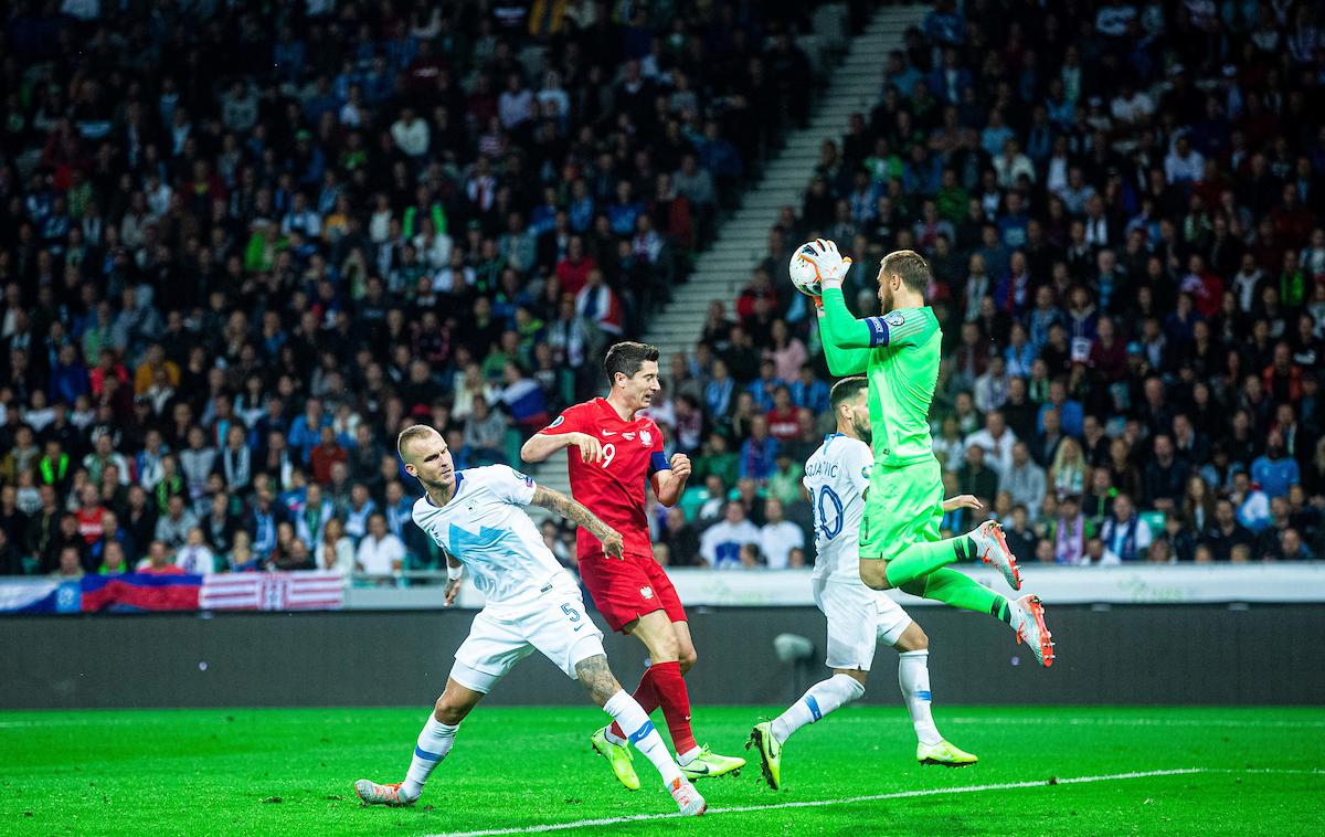 Robert Lewandowski Jan Oblak | Robert Lewandowski in Jan Oblak spadata med največja nogometna imena, ki so že zaigrala v Stožicah. | Foto Grega Valančič/Sportida