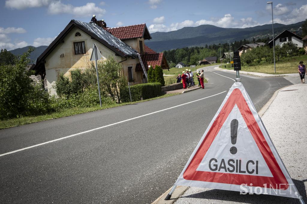 Posledice toče v Črnomlju, v Beli krajini.