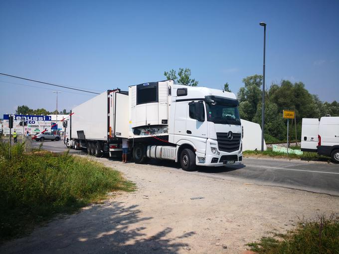 Trčenje potniškega vlaka s tovornjakom na Rudniku | Foto: Alex Veršnik