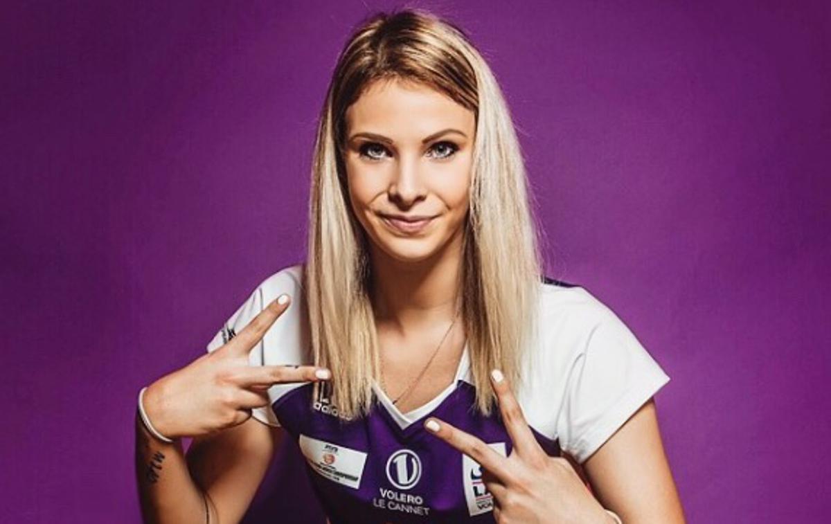 Eva Mori | Le Cannet se je po zlaten nizu uvrstil v osmino finala pokala Challenge. | Foto Instagram