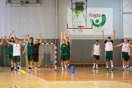 trening slovenska košarkarska reprezentanca Zreče