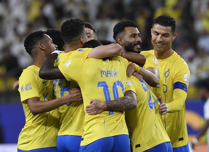 Al Nassr na lestvici zaseda drugo mesto. Za vodilnim Al Hilalom zaostaja 12 točk. | Foto: Reuters