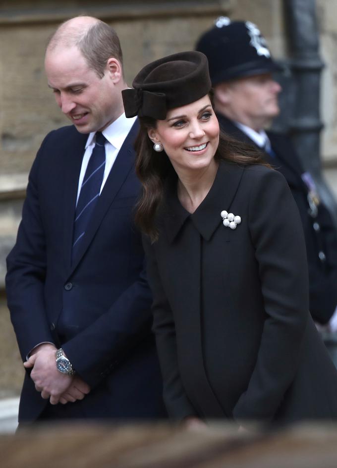 William in Kate sta se poročila pred sedmimi leti. Prvega otroka, Georgea, sta dobila julija 2013, Charlotte se je rodila maja 2015. Tretji otrok naj bi se rodil šte ta mesec. | Foto: Reuters