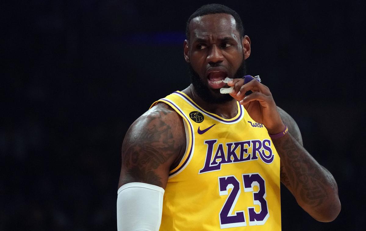 LeBron James | Novo pogodbo z Los Angeles Lakers bo podpisal LeBron James, in to za najvišji znesek v zgodovini lige NBA. | Foto Guliverimage