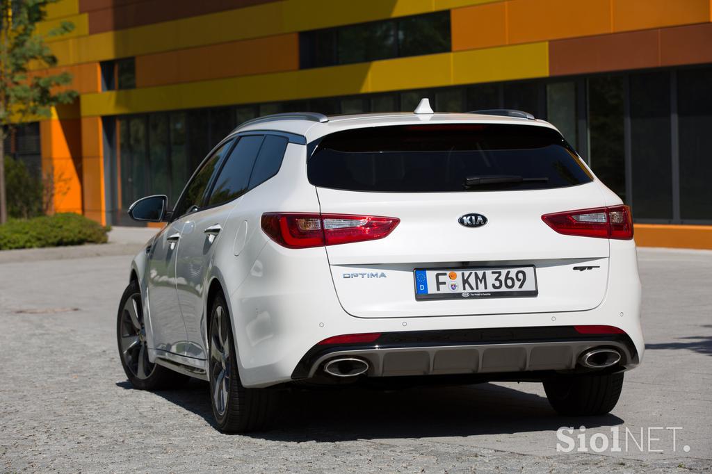 Kia optima karavan prva vožnja