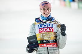 Karl Geiger svetovno prvenstvo v poletih Planica