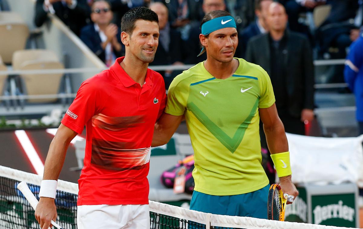 Novak Đoković Rafael Nadal | Že v drugem krogu olimpijskih iger bi se lahko pomerila Novak Đoković in Rafael Nadal. | Foto Guliverimage