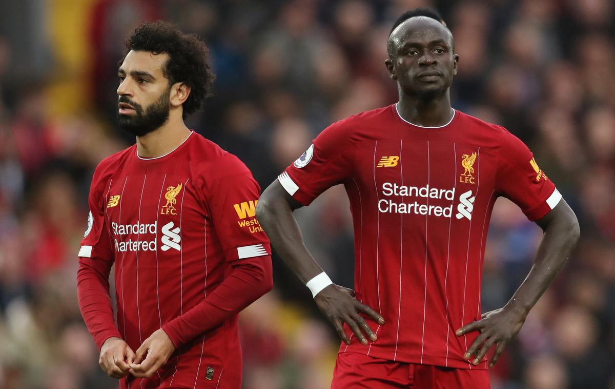 Mohamed Salah & Sadio Mane | Mohamed Salah je bil afriški nogometaš leta lani, bo letos njegov klubski kolega iz Liverpoola Sadio Mane? | Foto Reuters