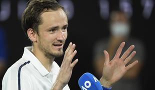 Daniil Medvedjev prvič med tri, Bedene padel za tri mesta