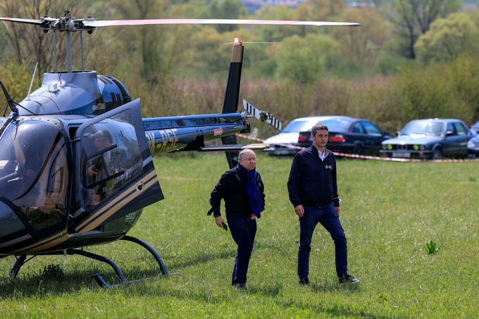 Hrvati so letos aprila poleg odlične izvedbe relija znali na pravi način tudi gostiti pomembne goste. Davorin Štetner, predsednik HAKS, je s helikopterjem na več zanimivih točk (obiskali so tudi družbo Rimac Automobili) popeljal predsednika FIA Jeana Todta. | Foto: HAKS