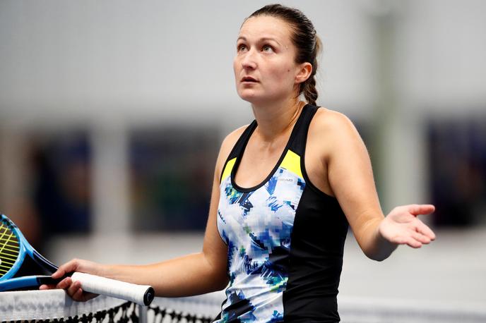 Dalila Jakupović | Dalila Jakupovič ostaja pri dveh naslovih med dvojicami na turnirjih WTA. | Foto Reuters