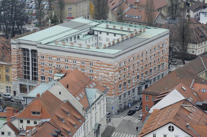 Narodna in univerzitetna knjižnica v Ljubljani | Tudi Narodna in univerzitetna knjižnica je vključena v nominacijo. | Foto Bor Slana