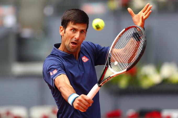 Novak Đoković meni, da se njegova raven igre dviguje. | Foto: Guliverimage/Getty Images