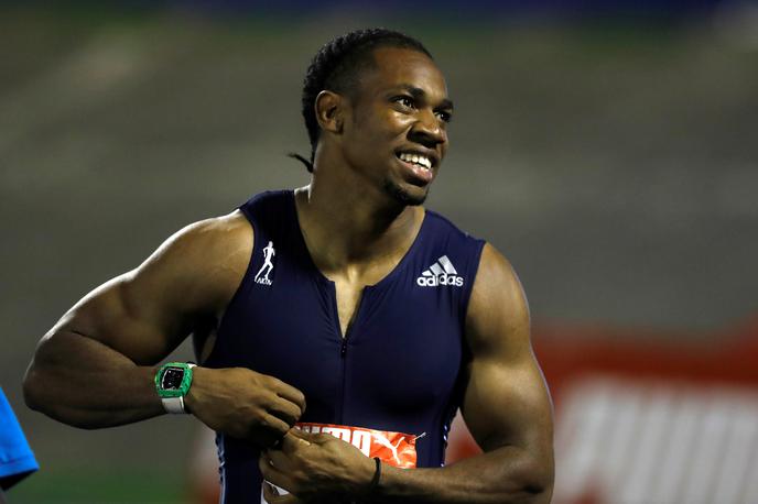 Yohan Blake Kingston 2017 | Yohan Blake bo prihodnje leto na diamantni ligi pogrešal tek na 200 m. | Foto Reuters