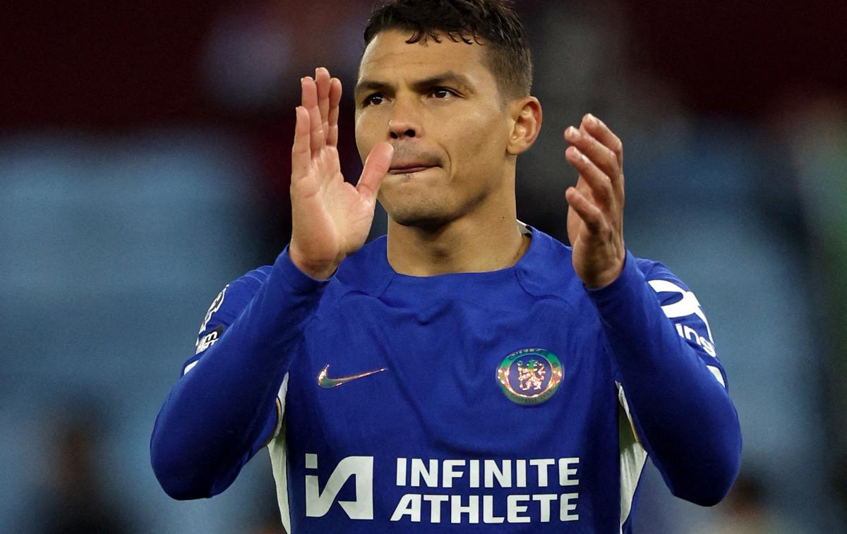 Thiago Silva | Thiago Silva bo po koncu sezone zapustil Chelseaja. | Foto Reuters