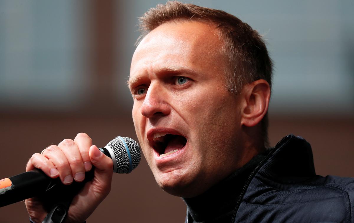 Aleksej Navalni Alexei Navalny Rusija | "Trdim, da za tem dejanjem stoji Putin, ne vidim nobene druge razlage," je povedal Aleksej Navalni. | Foto Reuters