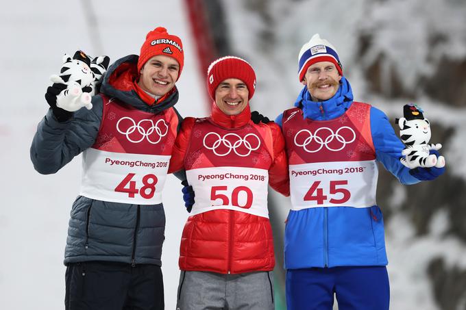 V Pjongčangu je ubranil naslov olimpijskega prvaka na veliki skakalnici. Kako mu bo šlo na Kitajskem? | Foto: Getty Images